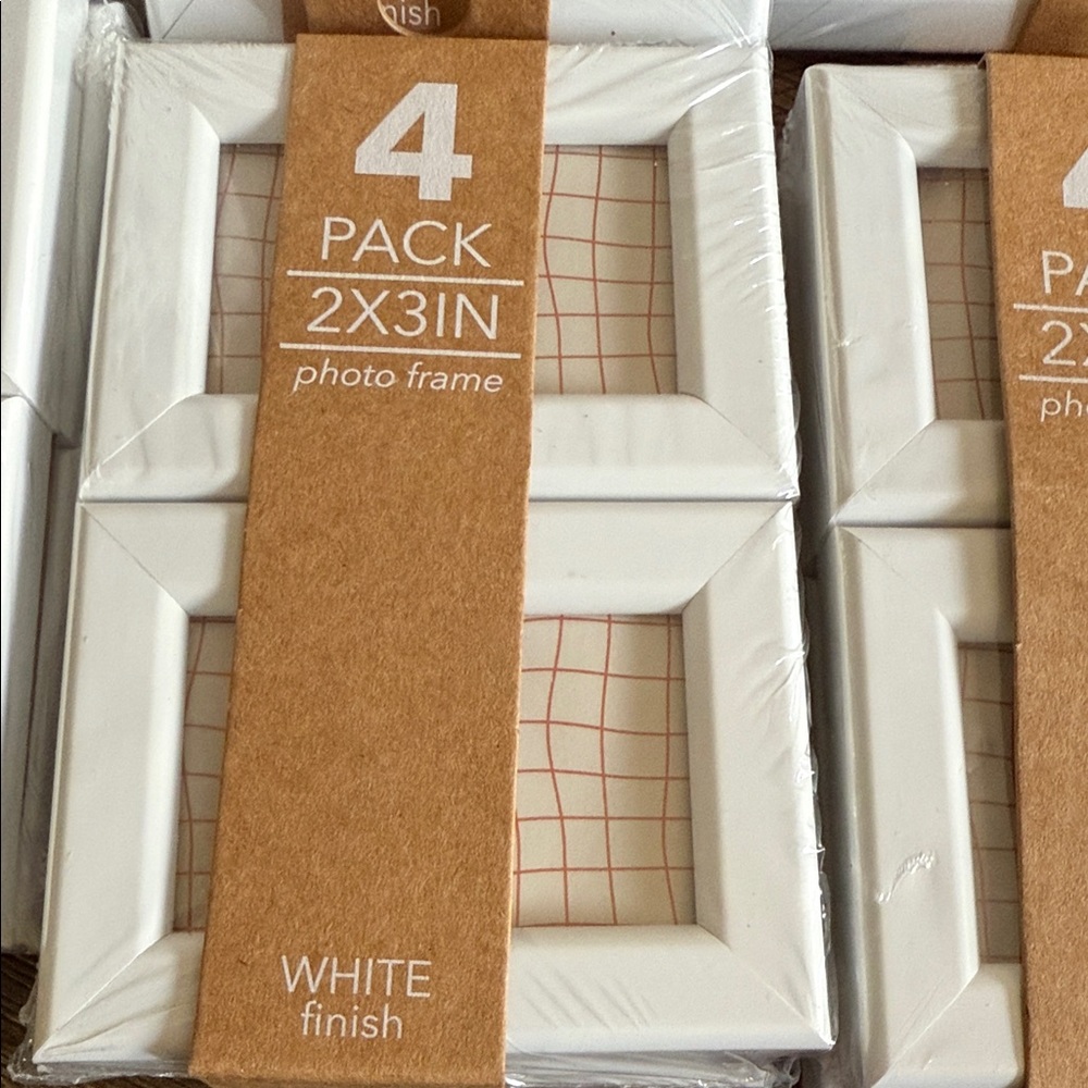 2/$25 24 -White 2x3 Photo Frame 6- 4-Packa - Picture 2 of 3
